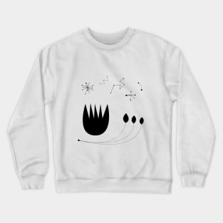 Flowers and stars Crewneck Sweatshirt